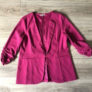 Sleek Pink Blazer